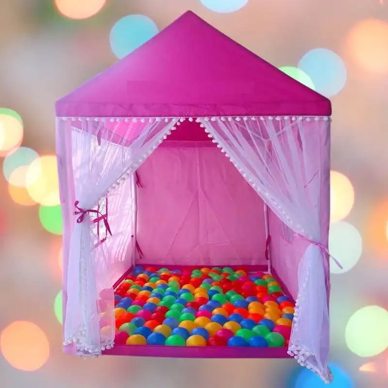 Baby Castle Tent House With Ball